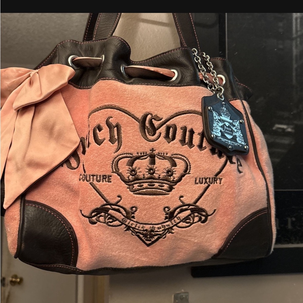 Pink vintage juicy couture bag